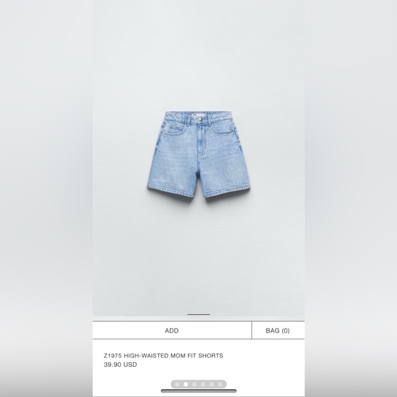 ZARA Jean Shorts - Picture 2 of 5